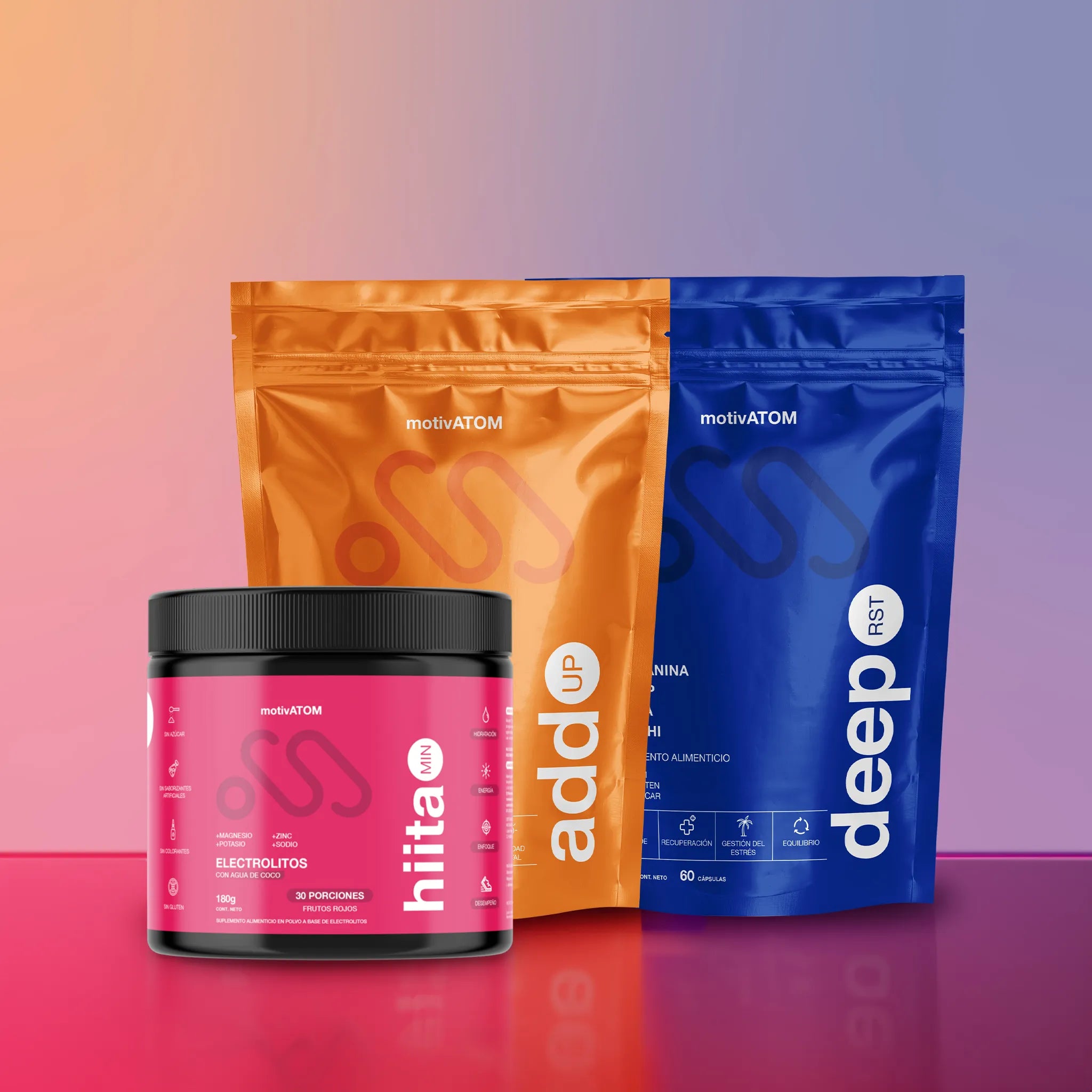 Family Kit, Mejora el humor, el descanso y las defensas de los que más amas. Contiene hiitaMIN electrolitos, addUP y deepRST